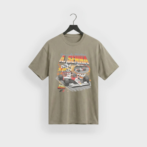 Ayrton Senna Vintage T-Shirt