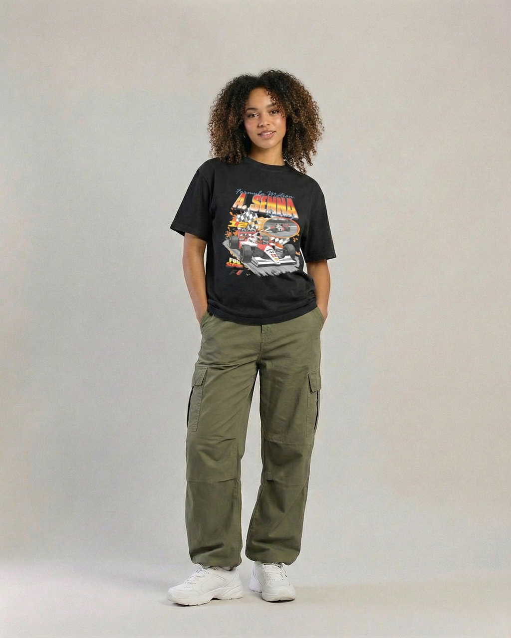 Ayrton Senna Vintage T-Shirt
