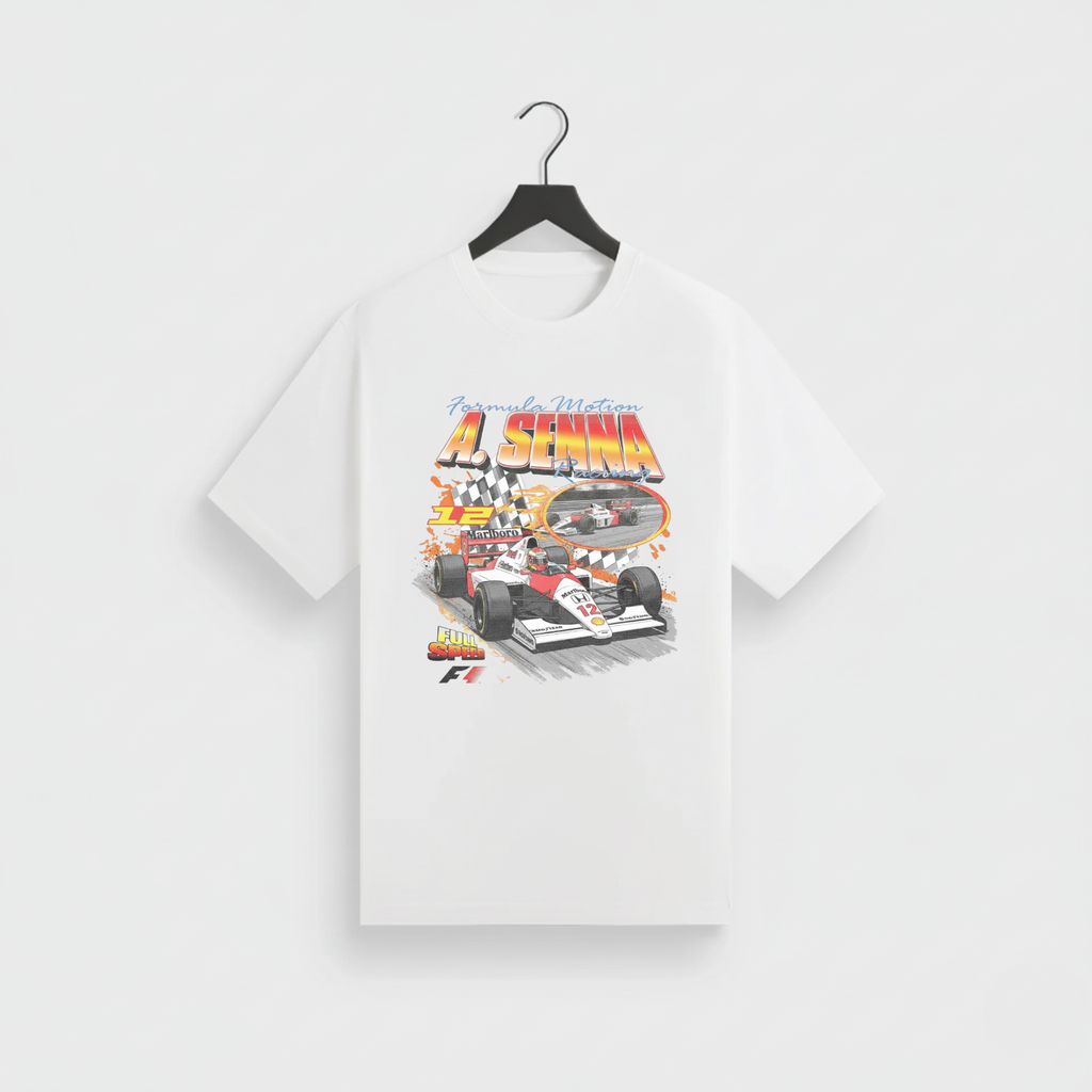 Ayrton Senna Vintage T-Shirt