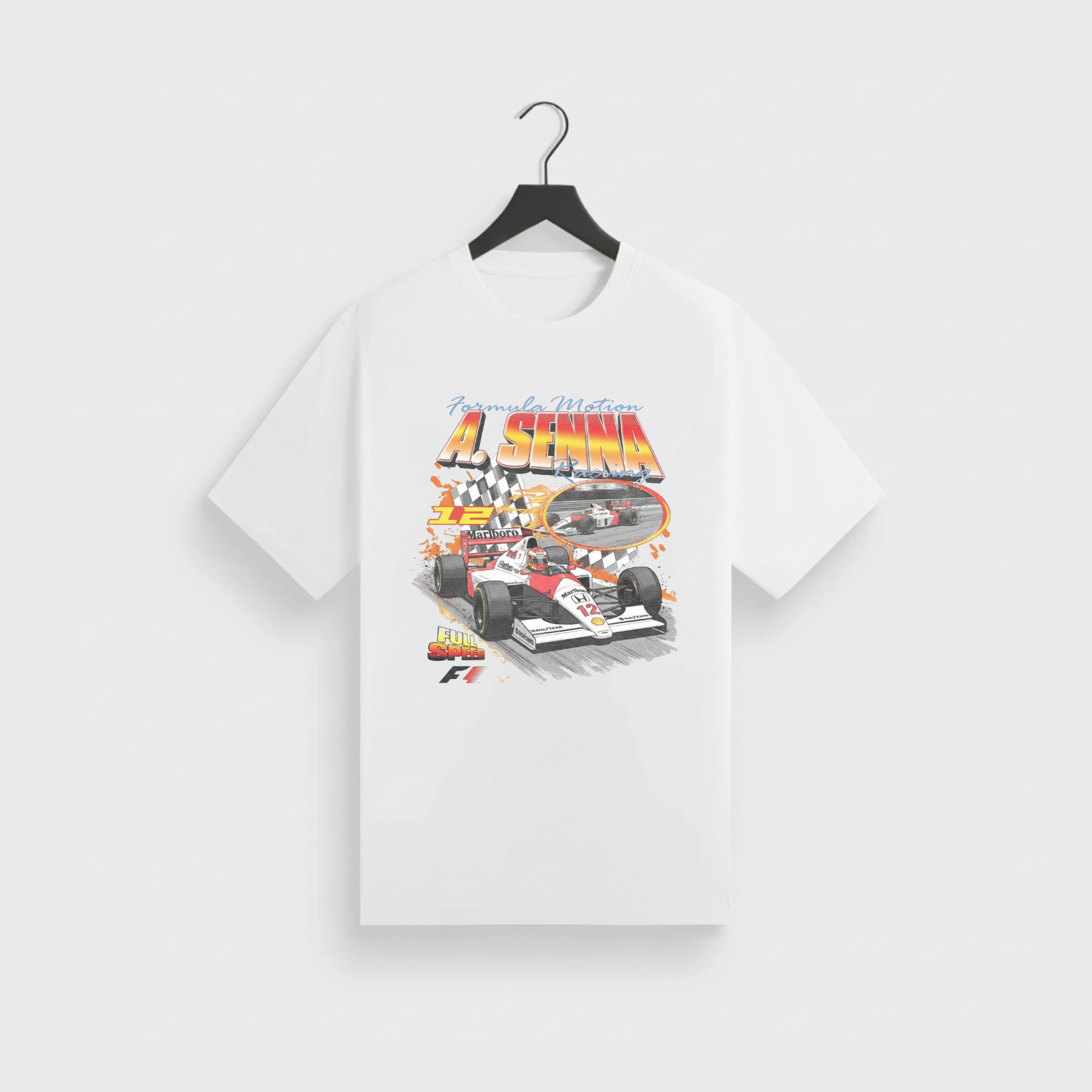 Ayrton Senna Vintage T-Shirt