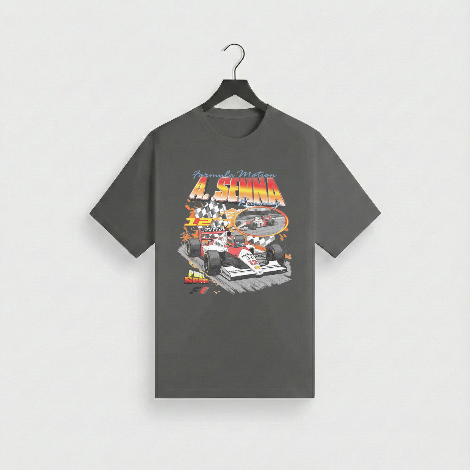 Ayrton Senna Vintage T-Shirt