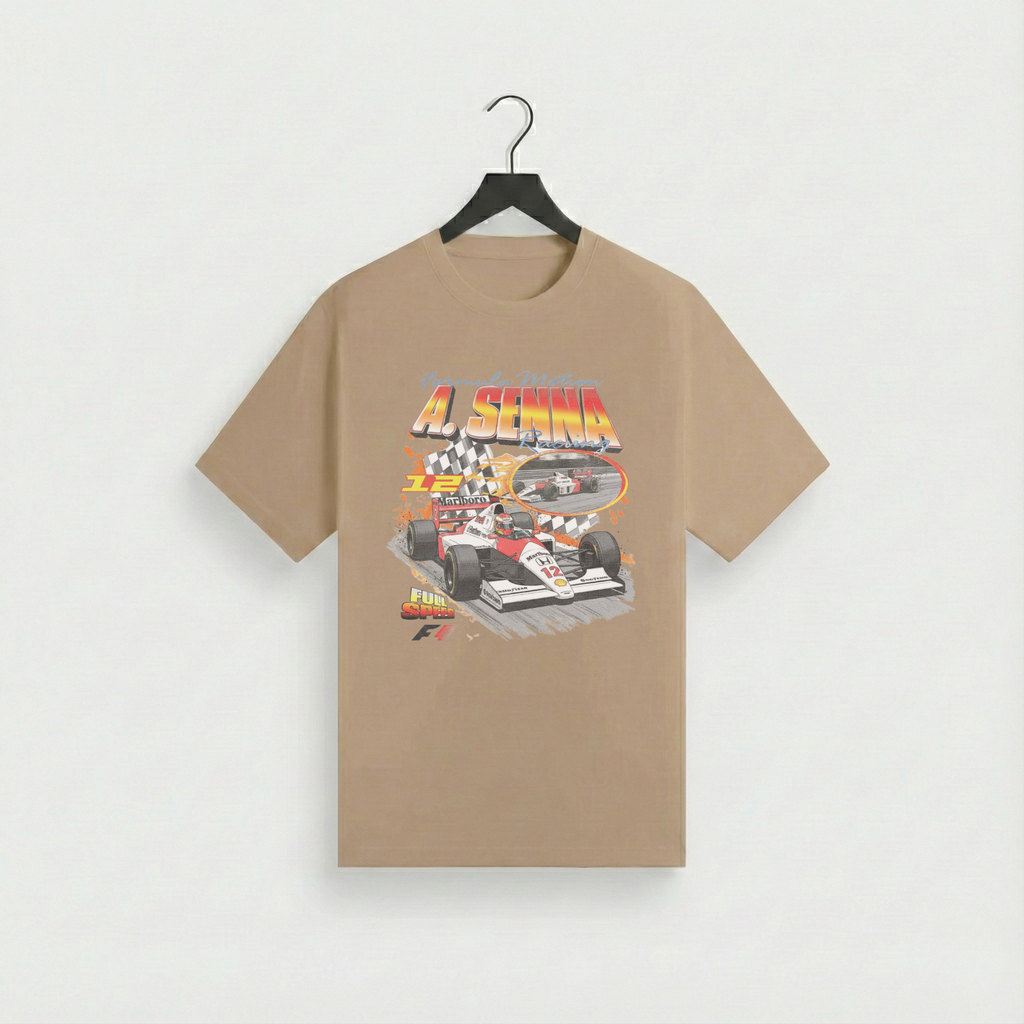 Ayrton Senna Vintage T-Shirt