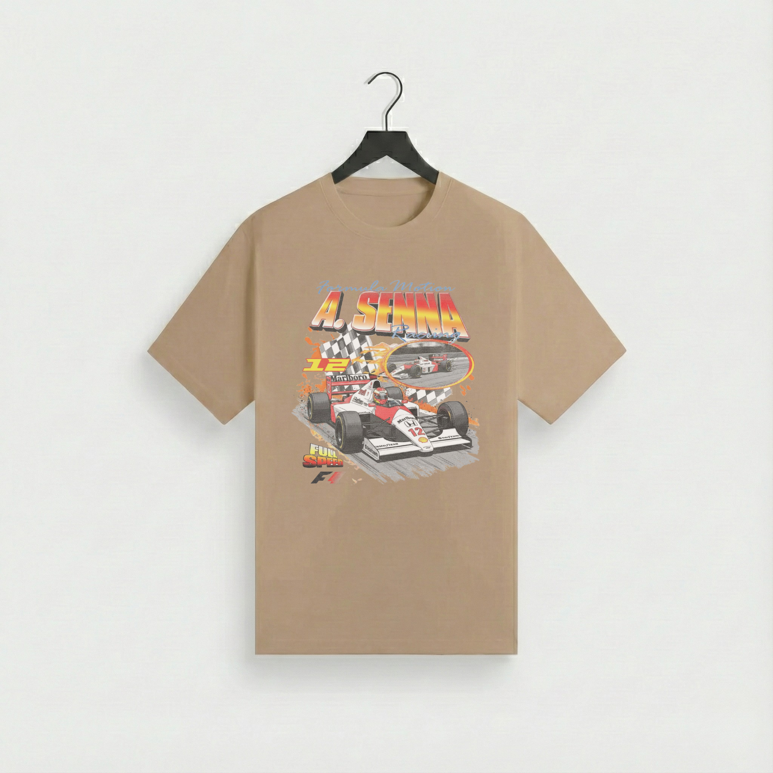 Ayrton Senna Vintage T-Shirt
