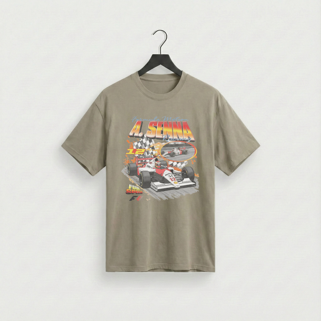 Ayrton Senna Vintage T-Shirt